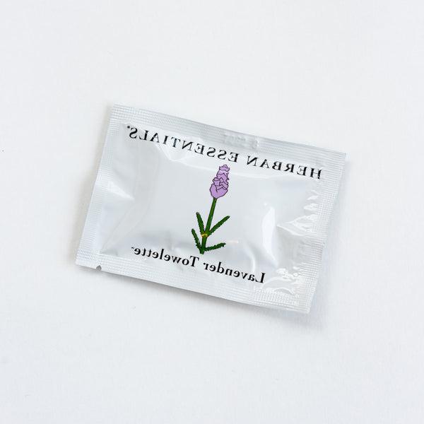 Lavender Essential Oil Towelettes